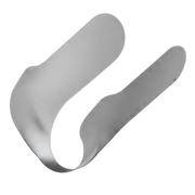  Approximális és nyaki frontfog felszínekhez egyben, közepes méretű, "M", fém kontúrozott matrica, 30 db/doboz