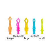 Diamond interdental wedges