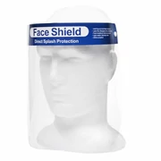 Arcvédő pajzs szet, kék, 1 keret és 10 előlap