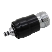 Coupling, not bright, 1 piece, replica part, for one-way turbines, with 2 or 4 holes, quick connector