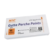 GUTTAPERCHA - U-Fileokhoz (Protaper Gold, Universal ) - 60 db-os, színjelzett -  F1-F3 set