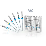 KV4 Filă albastră, 25 mm, NiTi, 6 bucăți - diferite dimensiuni