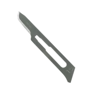 Lamă de bisturiu, sterilă, forma 15, 1 buc