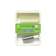 TOR - Transparent neck matrix set (100 pieces)+former and holder, 10x37mm