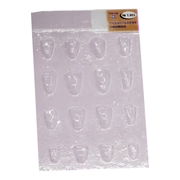 TOR - Coroane transparente pentru suprafața frontală a incisivilor (16 bucăți)