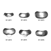 TOR- Cut embossed metal matrices, 50 pieces, large, standard (NO 1.0973)