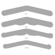 Banda Matrix, Tofflemire, tip 3#, pentru molari, "mai îngustă", din metal, grosime: 0.04 mm, lățime: 6.5 mm - 20 buc