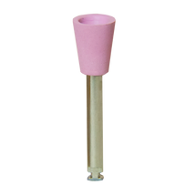 Polishing Rubber, white, cup shaped, 4 lamellas, 1 pc
