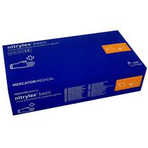 Nitrylex Basic a100, kék, "XS" nitril kesztyű , 100 db/doboz