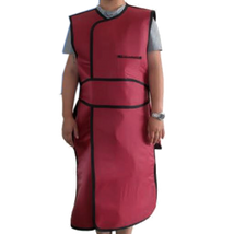 Lead Apron for X-Ray Protection, thickness 0.35mm, size: L, 105x60 cm, red