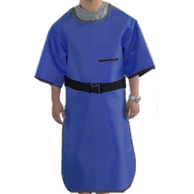 Lead Apron for X-Ray Protection, thickness 0.35mm, size: L, 60x90 cm, blue