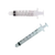 3 ml plastic syringe, Luer-Lock, 3-piece, non-sterile, for root canal irrigation, 100 pieces/pack
