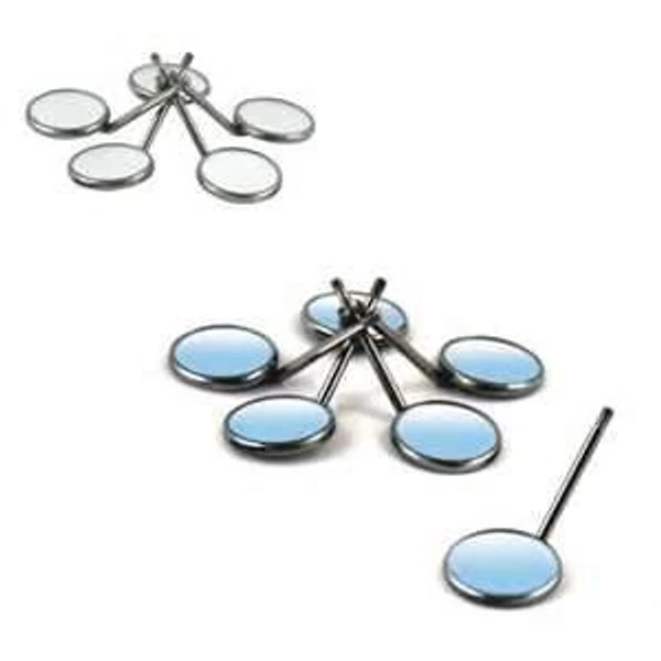 Mouth Mirror, plane, in 4# size, 12pcs
