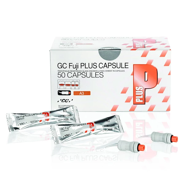 Capsule GC Fuji PLUS, ciment de fixare, A3, 50db