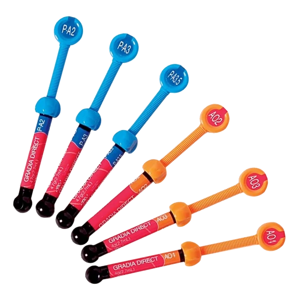 GC GRADIA Direct fecskendő 2,7 ml - többféle választható színben