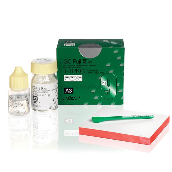 GC Fuji IX GP P/L Intro Package A3, 1-1 Pack - Packable glass ionomer restorative - (3264)(10000554)