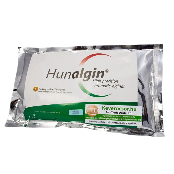 Alginát, 440 g, színváltós, Hunalgin
