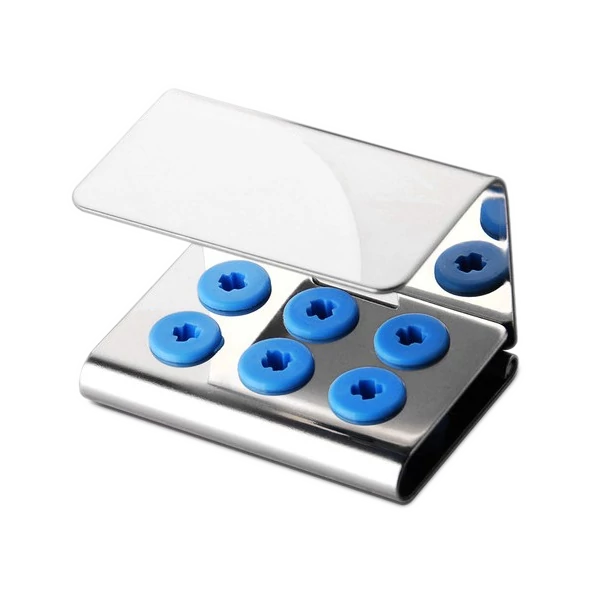 Depurátorfej tartó, 6 véghez, tetővel