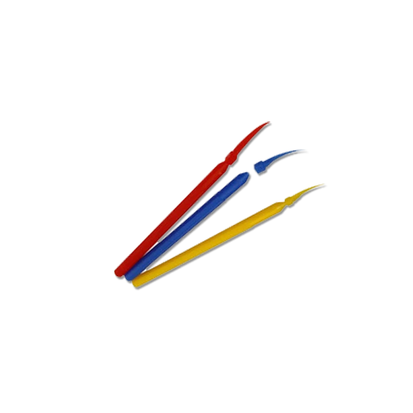 Ék hosszú karral, 100 db, műanyag - többféle választható méretben