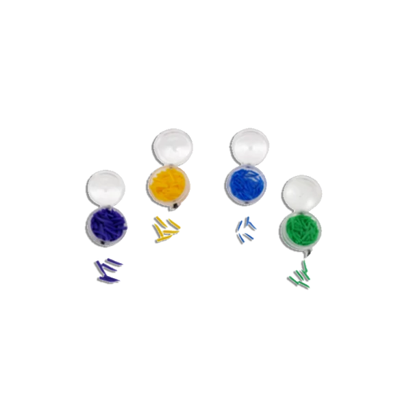 Műanyag ékek, normál, 100 db/doboz - többféle választható méretben