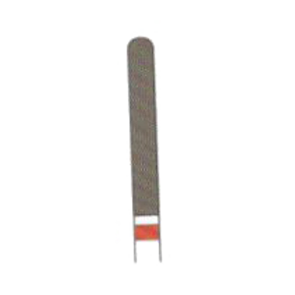 Keményfém frézer, 1 db, piros, kereszthornyos, párhuzamos