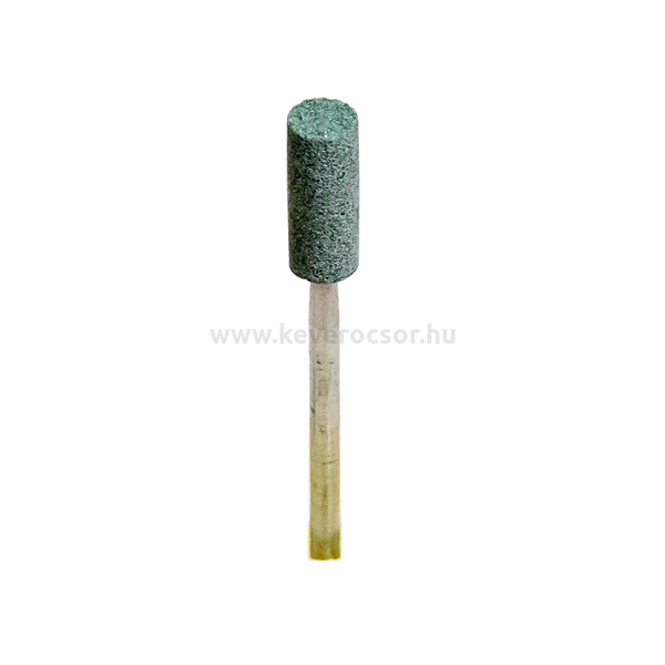 Kerámiás kő zöld, 12 db, mandrelen, henger alakú, 5x12mm, durva, ISO: 113 050, HP, 15-30 000 rpm