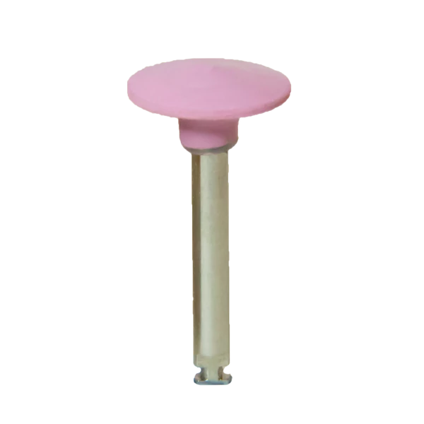 Polizor din silicon, roz, lenticular, duritate medie, RA, 1 buc