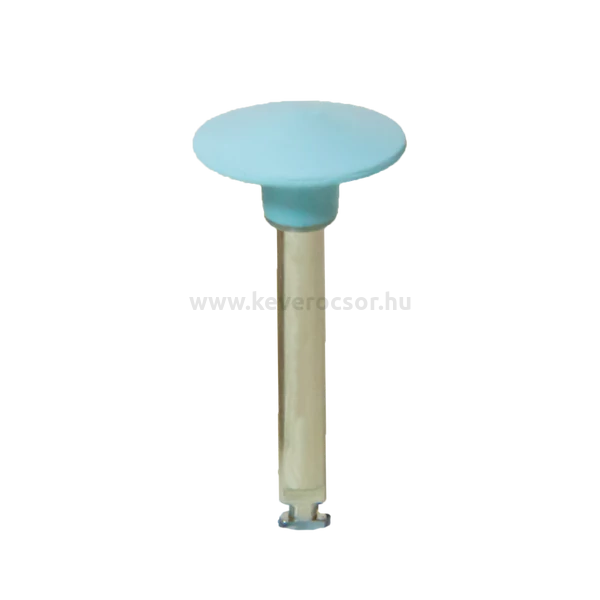 Polisher made of silicone, blue, lenticular, soft, ISO:304/100, RA, 1 piece