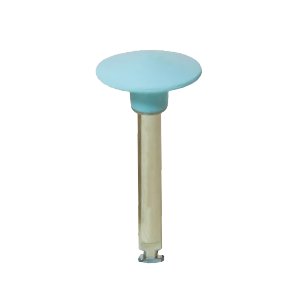 Szilikon polírozó, kék, lencse alakú, puha, ISO:304/100, RA, 1 db