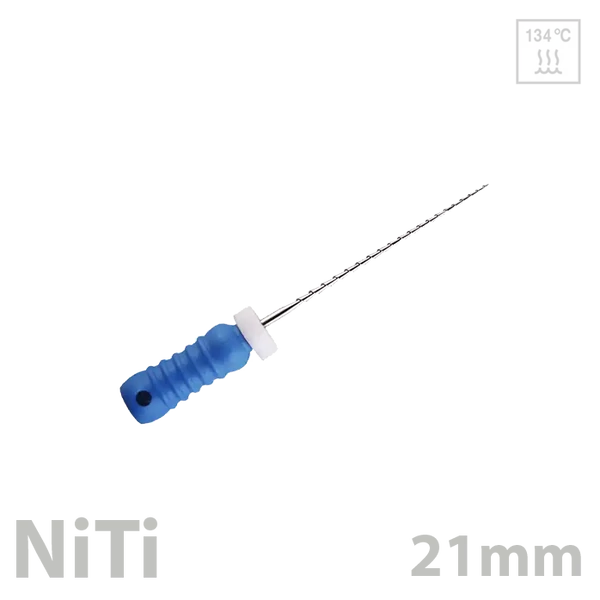 H-File, 21mm, NITI, 6db,doboz - többféle választható méretben