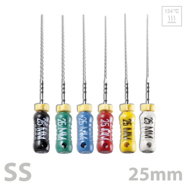 Hedstroem File, 25 mm, SS, 6 db/doboz - többféle választható méretben