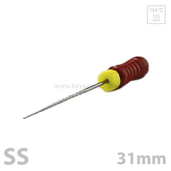 Hedstroem File, 31 mm, SS, 6 db,doboz - többféle választható méretben