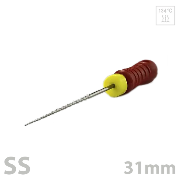 Hedstroem File, 31 mm, SS, 6 db,doboz - többféle választható méretben