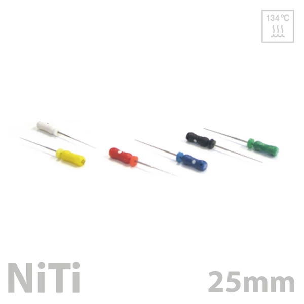 K-File 25mm, NITI, 6db,doboz - többféle választható méretben