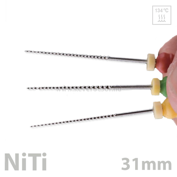 K-File, 31mm, NITI, 6 db,doboz - többféle választható méretben