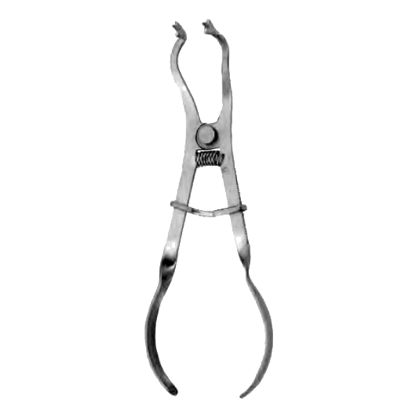 Fogó kofferdam kapocs és szekcionálmatricafeszítő behelyezéshez