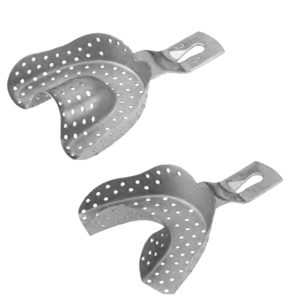 Lenyomatkanál, fém, perforált, fogas 