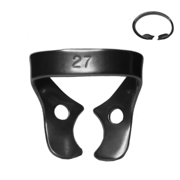 Kofferdam kapocs, Ivory, 1 db, szárnyas, 202-es tipus, felső nagyőrlőkhöz