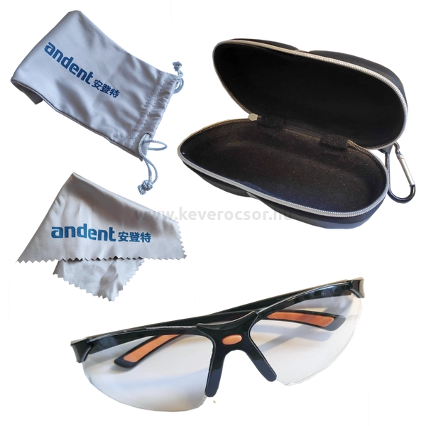 Védőszemüveg, Orvosi védőszemüveg transzparens, 1 db/doboz