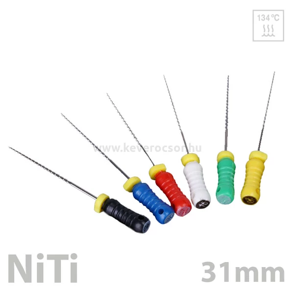 Reamer 31mm, NITI, 6pcs/box - in several sizes