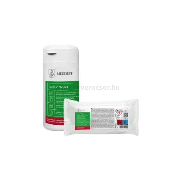 FrontER AlsuWipes alkoholische Desinfektionstücher Dose + 100 Tücher