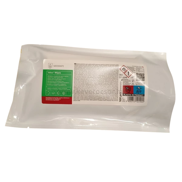 FrontER AlsuWipes alkoholische Desinfektionstücher Nachfüllpackung, 100 St.