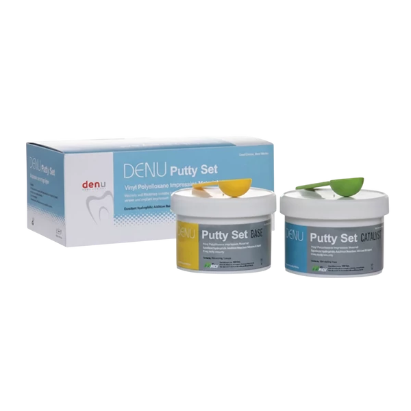 DENU Putty Set Fast - Silicone-A 2x280ml (2x500g)