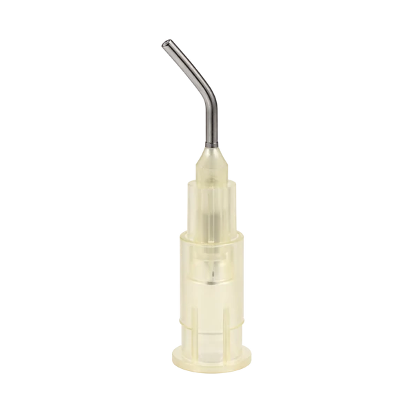 Canulă pre-curbată, neagră, 20G, 20 bucăți, pentru umplere compozită