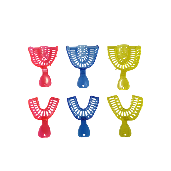 DENU Implanturi de unică folosință, 4 buc/pachet, plastic - diferite dimensiuni