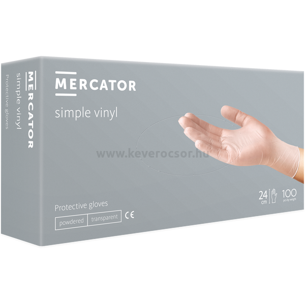 Mercator®, gazdaságos egyszerhasználatos latex- és púdermentes kesztyű