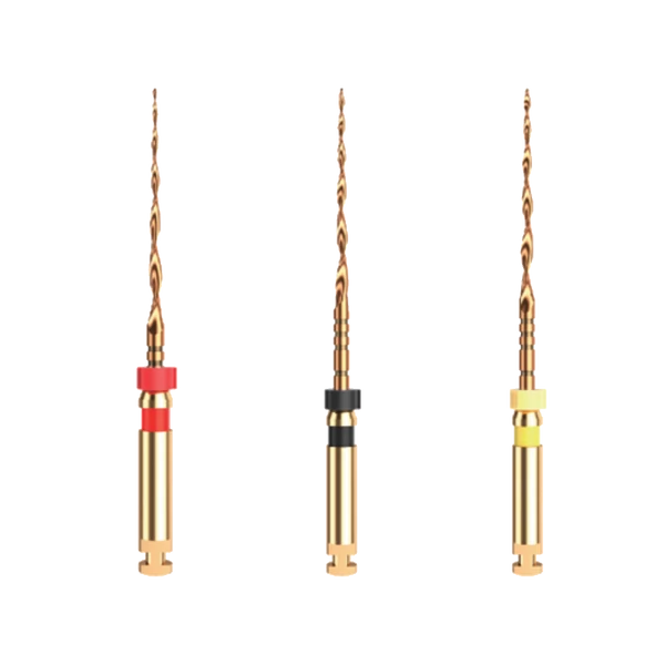 V+files, NiTi, 25 MM, ac de mașină, 6 bucăți, în mai multe dimensiuni