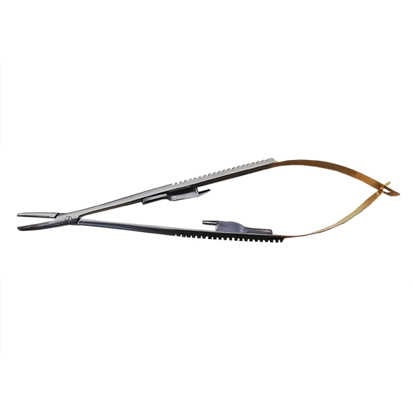 Tűfogó, Castroviejo, 1 db, szekcionált matrica eltávolításhoz