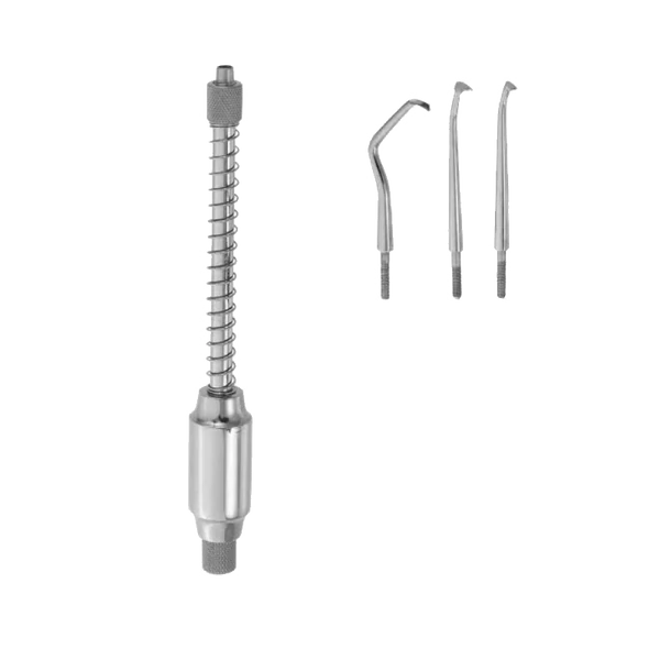 Îndepărtător de coroane și punți Sztrilich-féle (Strilich), cu 3 capete