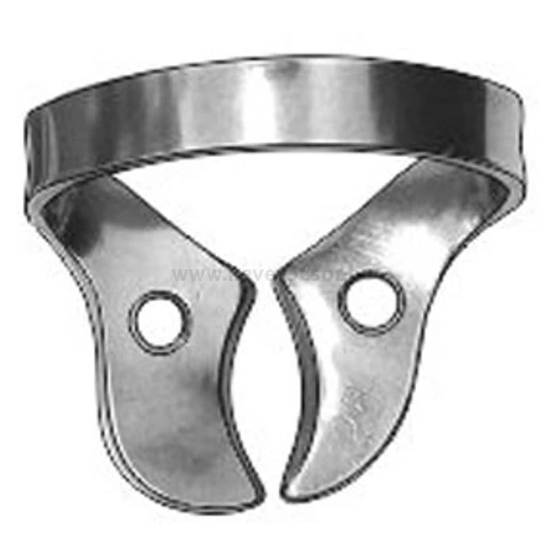 Left - Right Clamp (right-sided clamp for upper and lower molars), #25 type